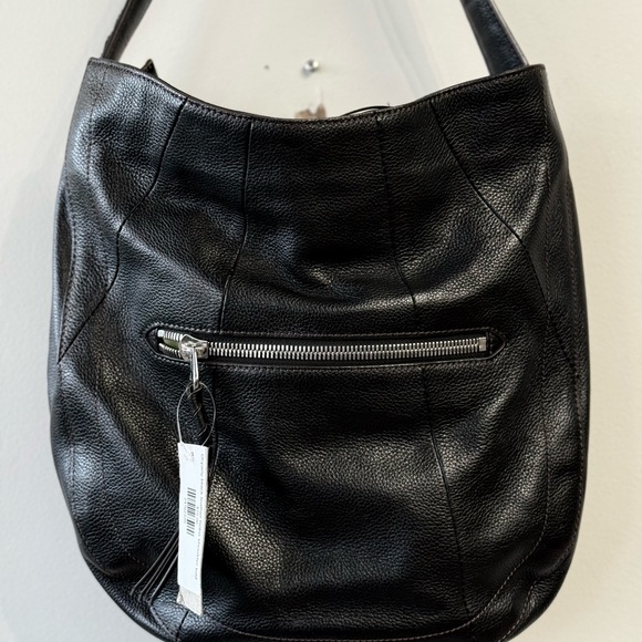 Oryany black pebbled leather Chelsea hobo shoulder bag - Picture 4 of 14